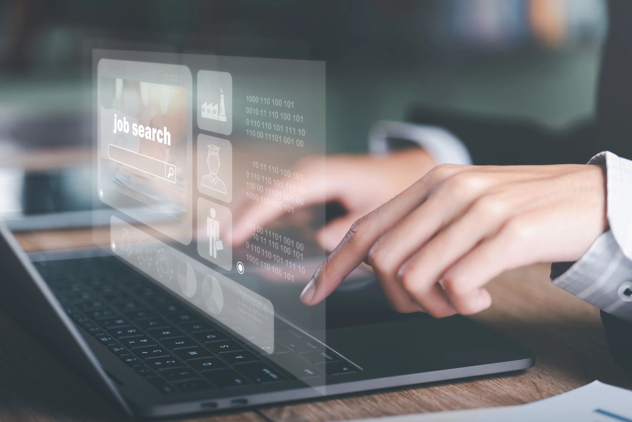 Digital recruitment and job search technology