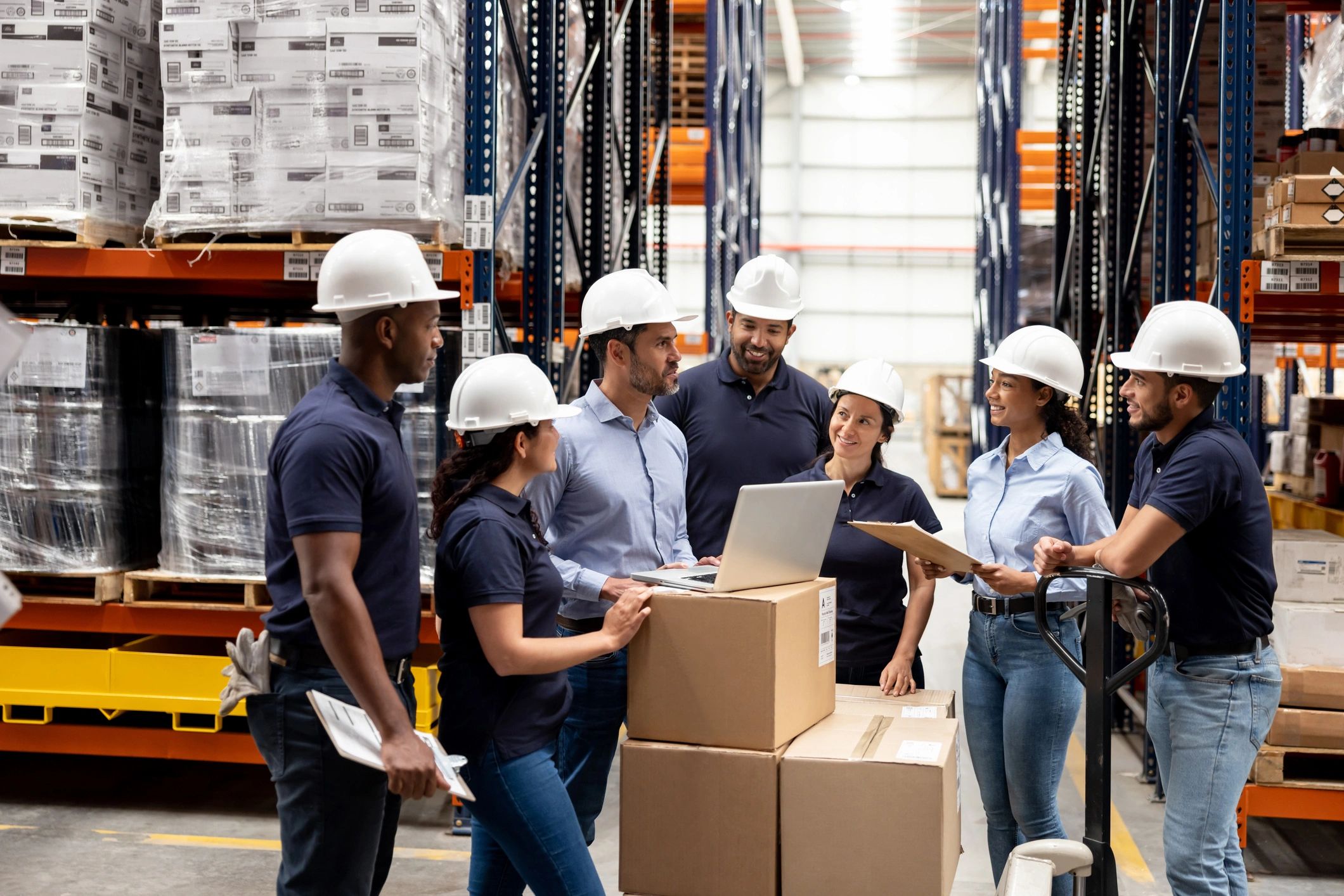 Trusty Courier Logistics professional team